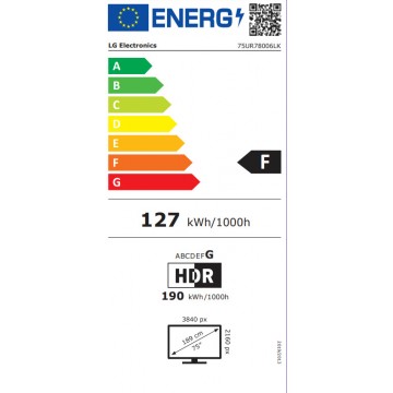 LG Smart Τηλεόραση 75" 4K UHD LED 75UR78006LK HDR (2023)